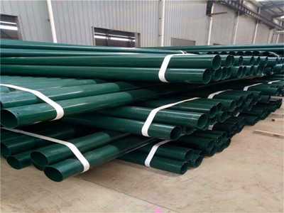 熱浸塑鋼管-電纜保護管安裝施工